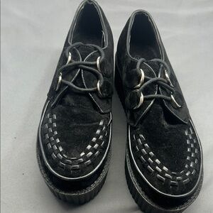 Alexander Wang Black Suede Oxfords‎